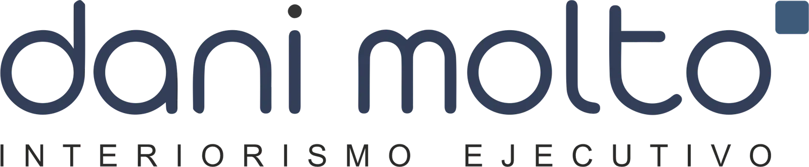 Logotipo de Dani Moltó Interiorismo Ejecutivo